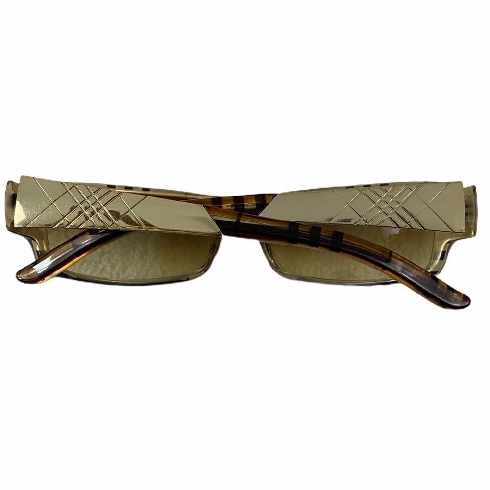 Burberry by Safilo Nova Check Brown Sunglasses - Picture 3 of 8